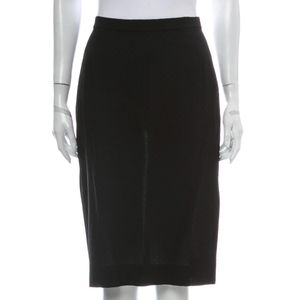 Donna Karan Signature black pencil skirt